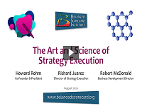 The Art and Science of Strategy Execution