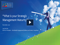 What is your “Strategic Management Maturity?”