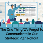 communicate during the strategic plan