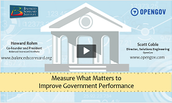 Measure What Matters to Improve Government Program and Service Effectiveness
