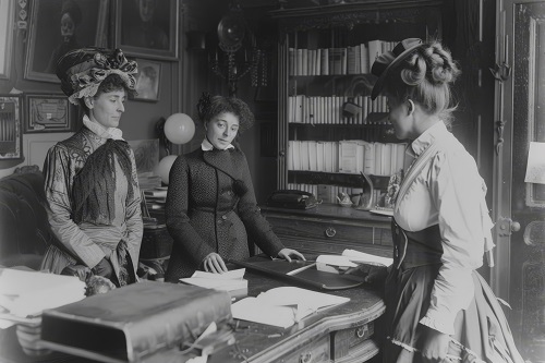 Women Discussing Business Strategy