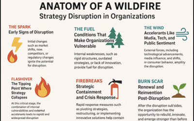 When Strategy Burns: The Anatomy of a Wildfire and the Disruption of Organizational Strategy