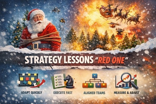 What Red One Accidentally Gets Right About Strategy Execution